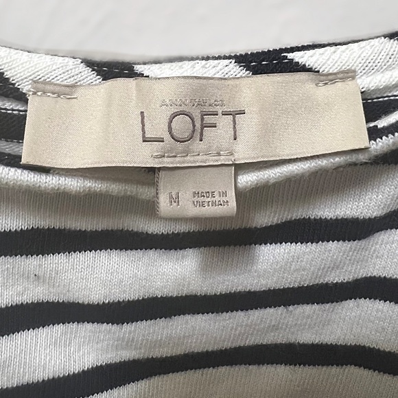 Loft • Navy • Stipe • Top - Picture 4 of 4